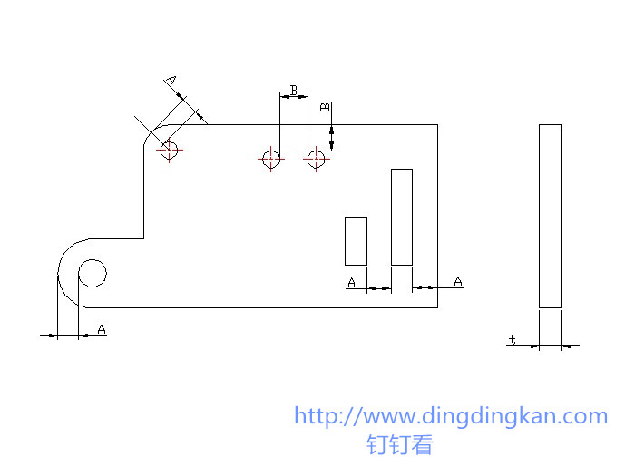 五金件设计知识系列第10篇：孔距与孔边距的设计